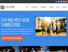 Tablet Screenshot of cubetraining.ro